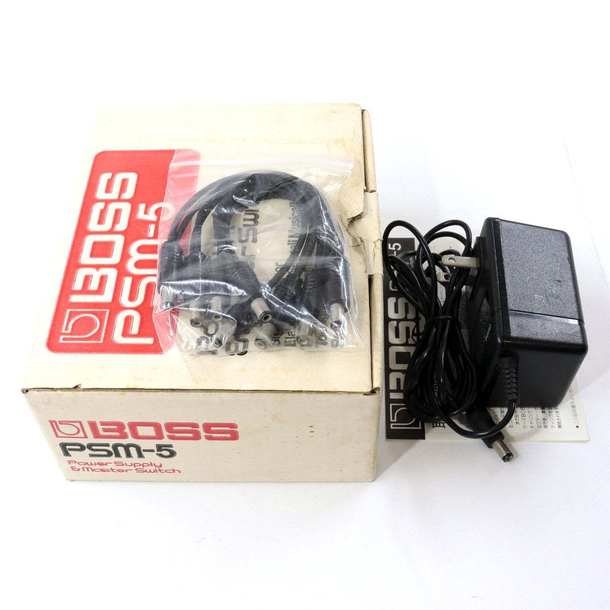 美品 付属品完備 BOSS PSM-5 PSM5 BOSS PSM-5 / Power Supply & Master Switch (DCケーブル付属) 【池袋