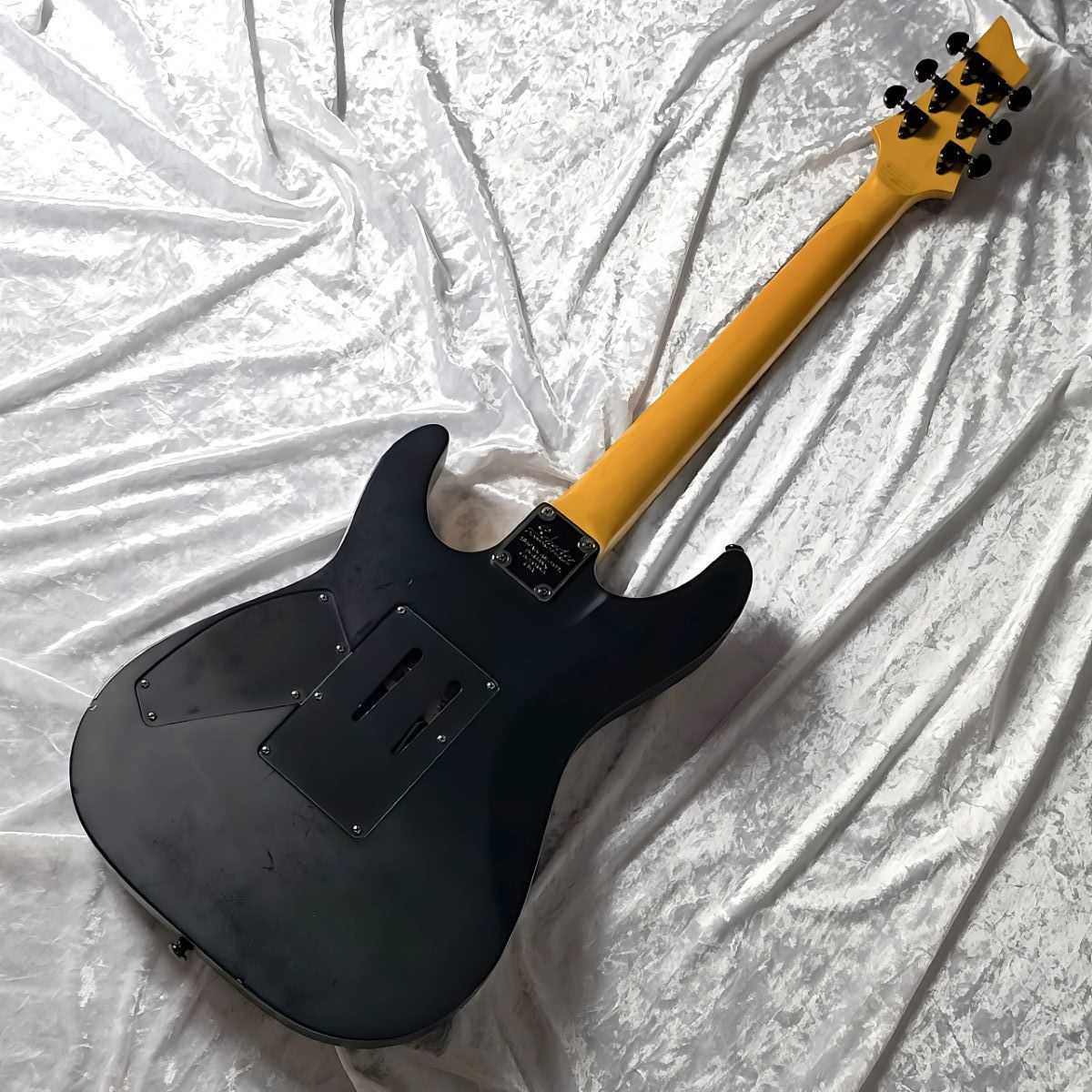 SCHECTER AD-DM-FR Satin Black Damien-6 FR EMGピックアップ搭載 ...