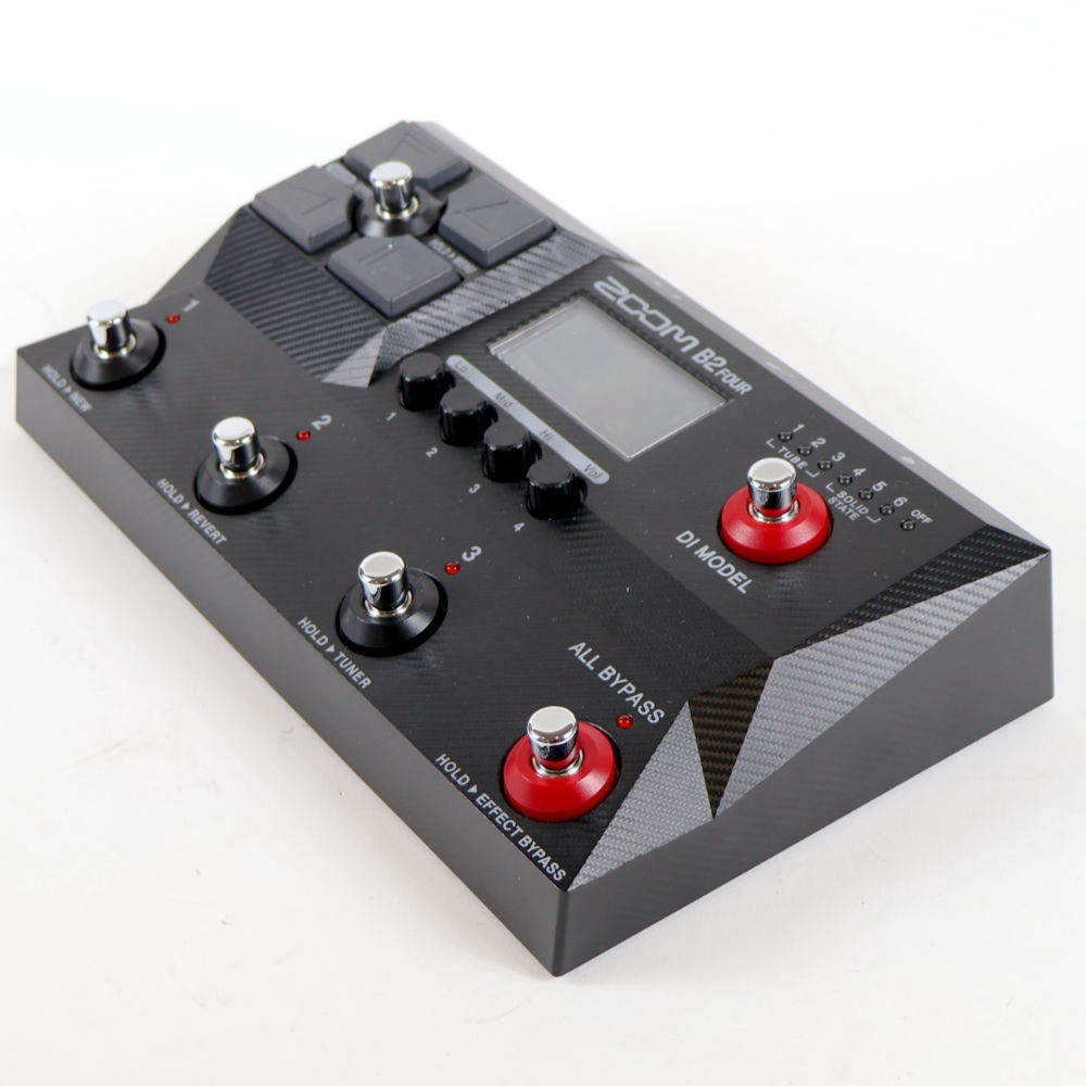 ZOOM B2 FOURマルチエフェクター中古美品 ZOOM 【中古】 ベース用マルチエフェクター ズーム ZOOM B2 FOUR