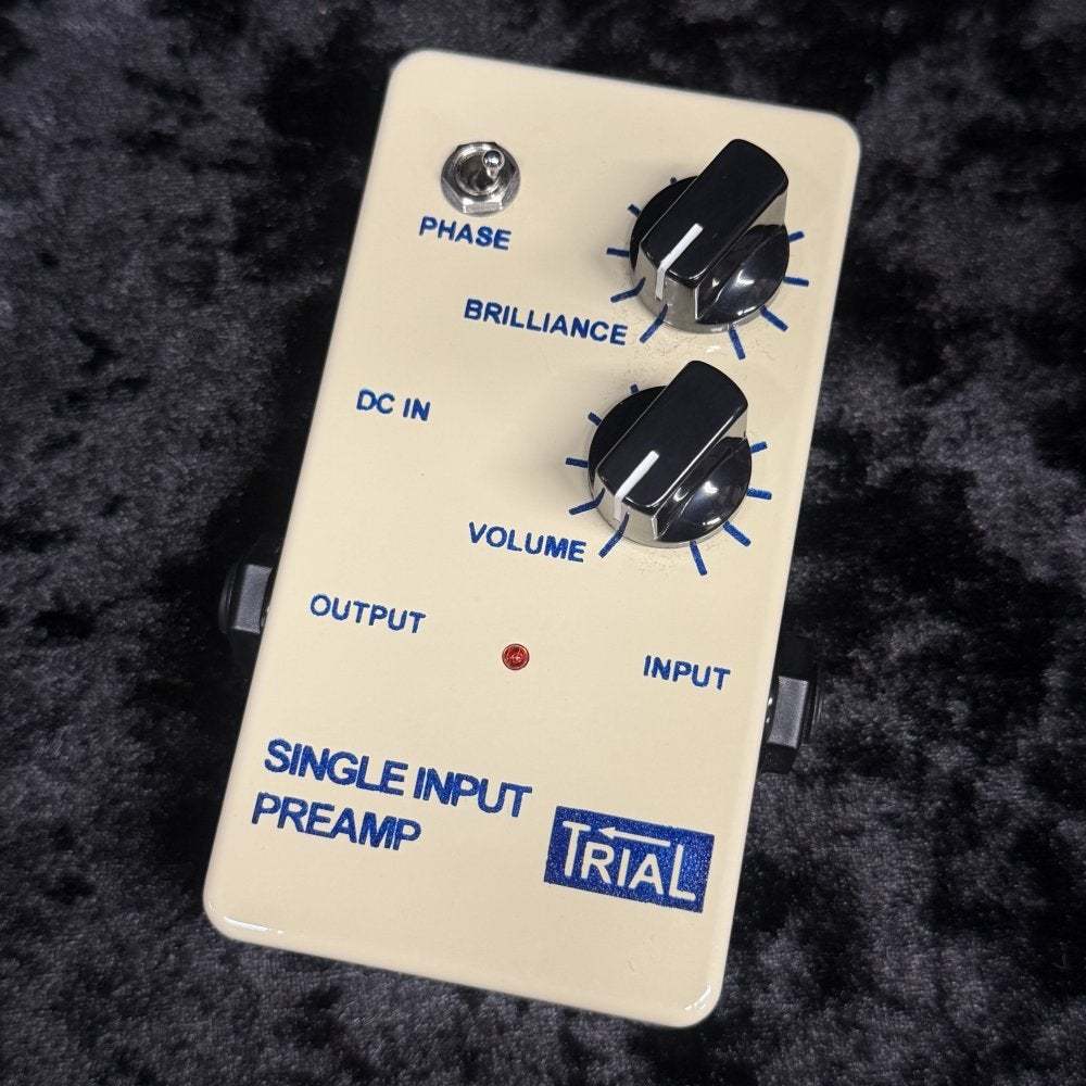 TRIAL SINGLE INPUT PREAMP プリアンプ 動作確認済 中古 TRIAL SINGLE INPUT PREAMP 【新宿店】（中古）【楽器検索デジマート】