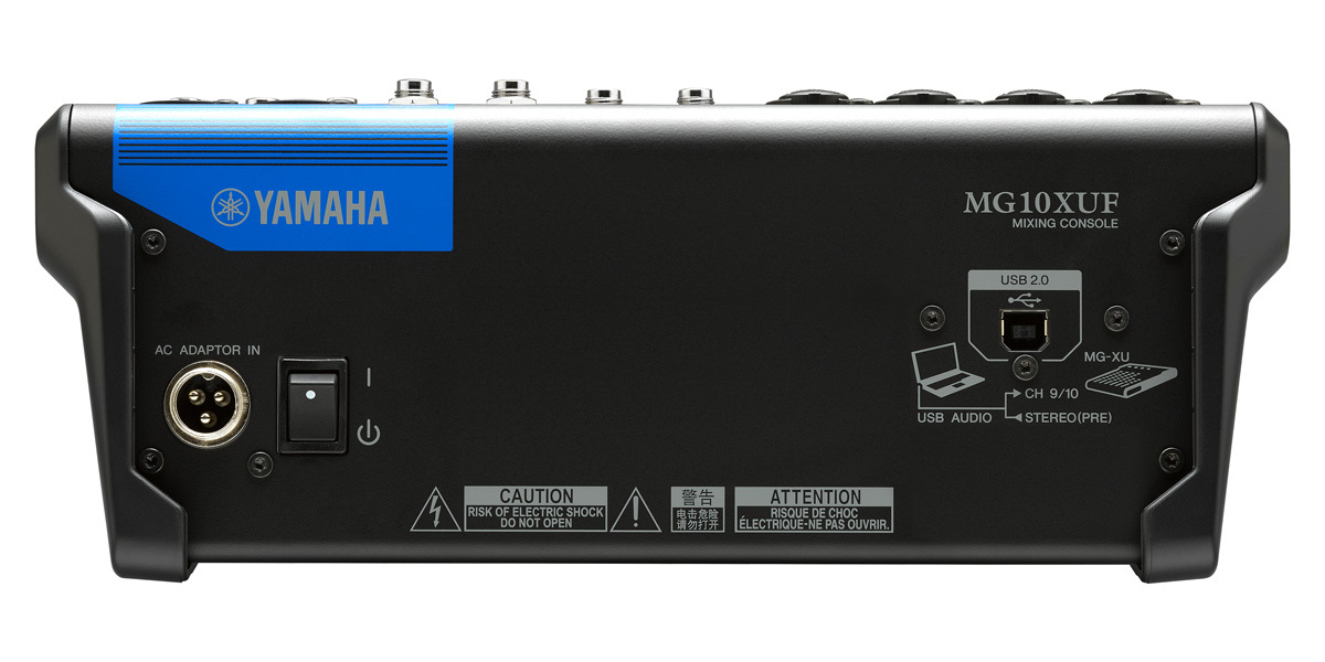 YAMAHA MG10XUF USBオーディオインターフェース機能搭載アナログ 