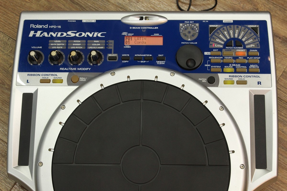 【美品】Roland HandSonic ハンドソニックHPD-15 中古】Roland HPD-15 HandSonic 【メーカー希望小売価格99,750円