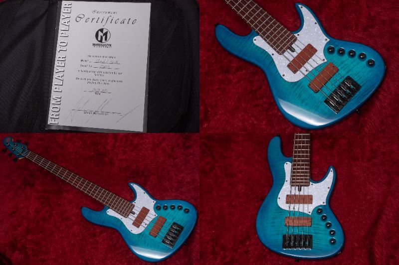 MARUSZCZYK Elwood L 5a-24 Custom 2Tone Turquoise Padouk 2023 4.540