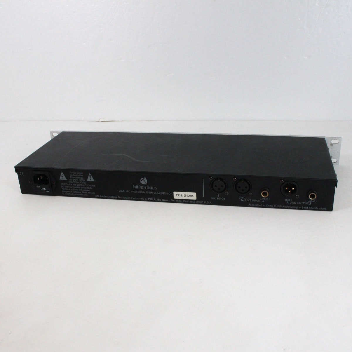 Hendy Amps Warhol 2ch チャンネルストリップ　マイクプリ Toft Audio ec-1 マイクプリアンプ EQ コンプ チャンネルストリップ