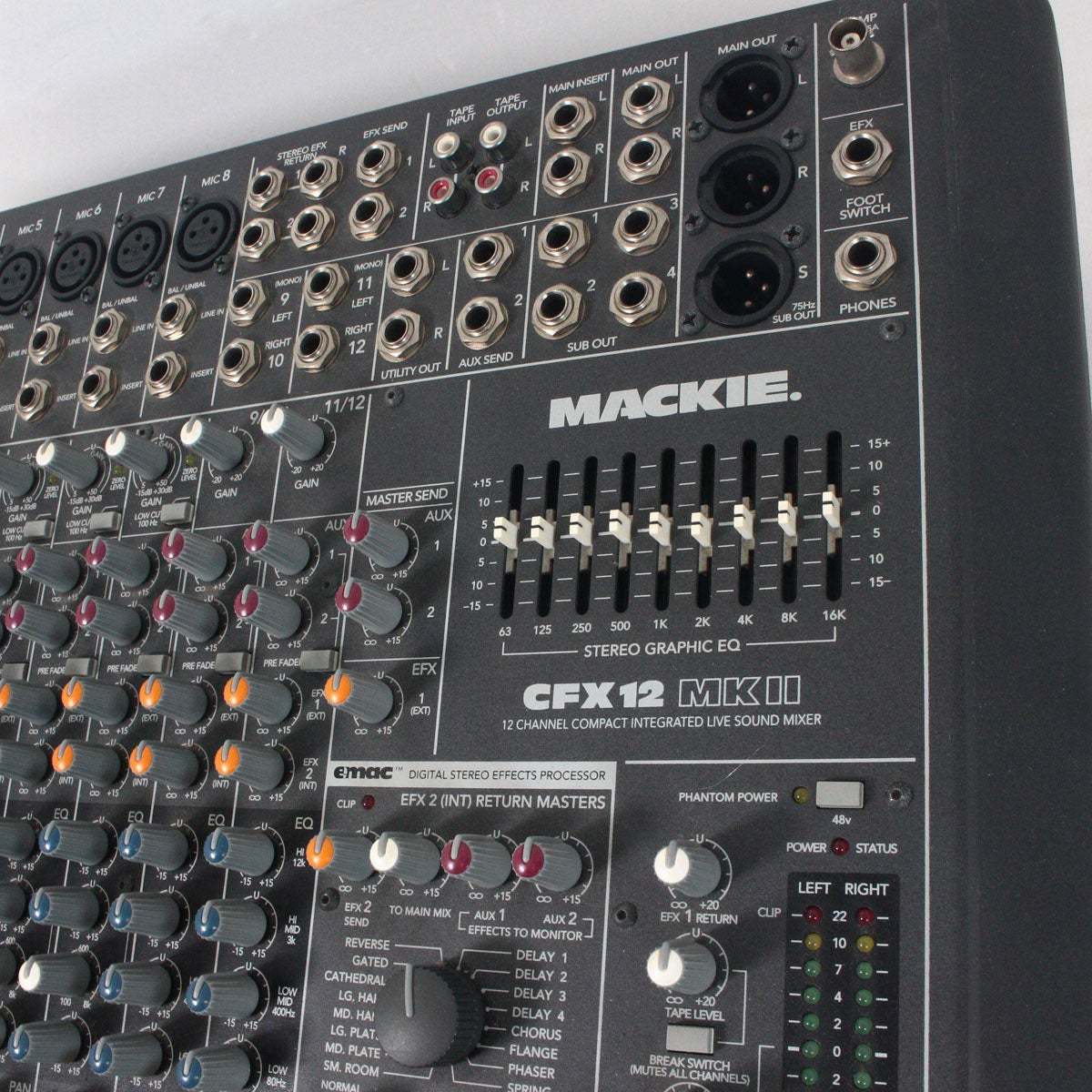 MACKIE CFX12 MKII アナログミキサー マッキー Mackie CFX12 MK-II 【渋谷店】（中古）【楽器検索デジマート】