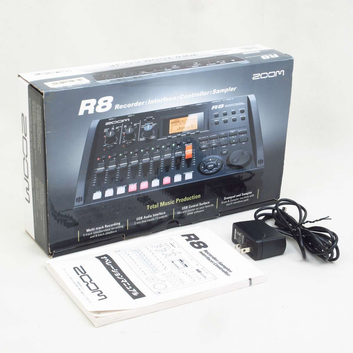 ZOOM R8 コンパクトな多機能MTR 【横浜店】（中古）【楽器検索デジマート】