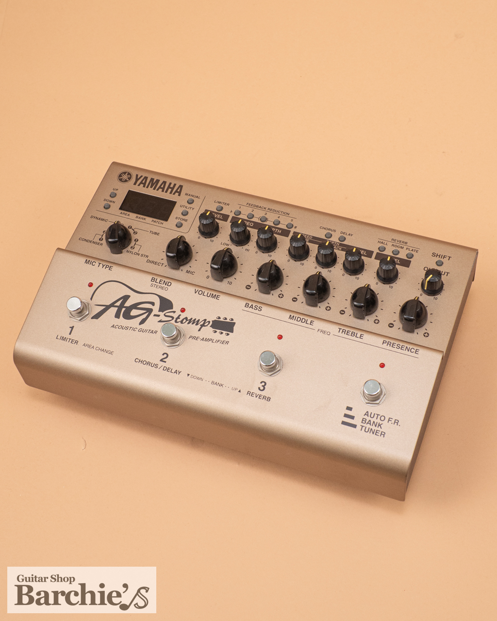 Yamaha AG-Stomp アコースティックギター用プリアンプ YAMAHA Yamaha AG Stomp アコースティックギター プリアンプ