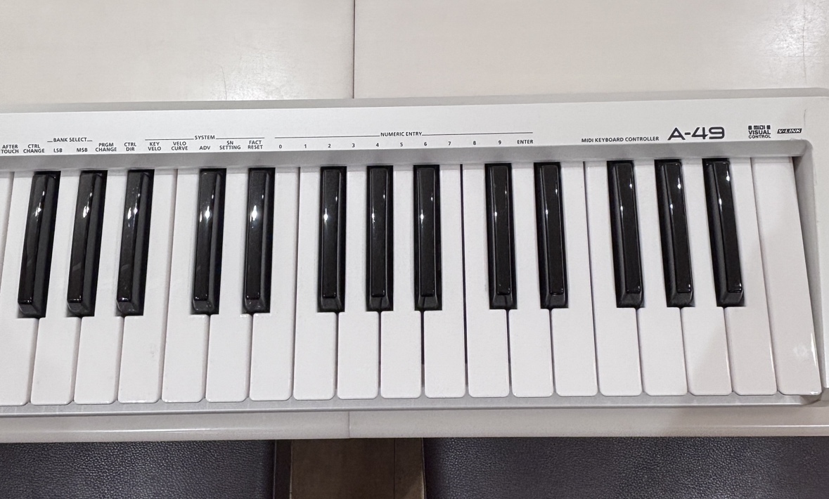 Roland 【特別価格】A-49 (ホワイト) MIDIキーボード・コントローラー