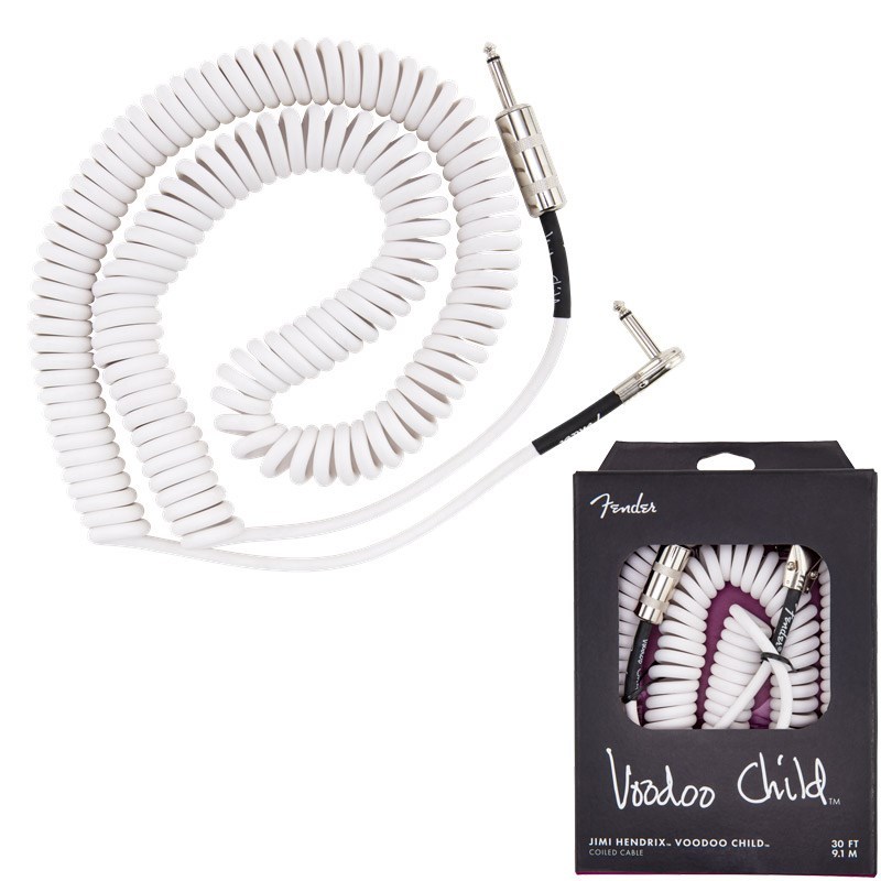 Fender JIMI HENDRIX VOODOO CHILD CABLE (WHITE)(#0990823002)