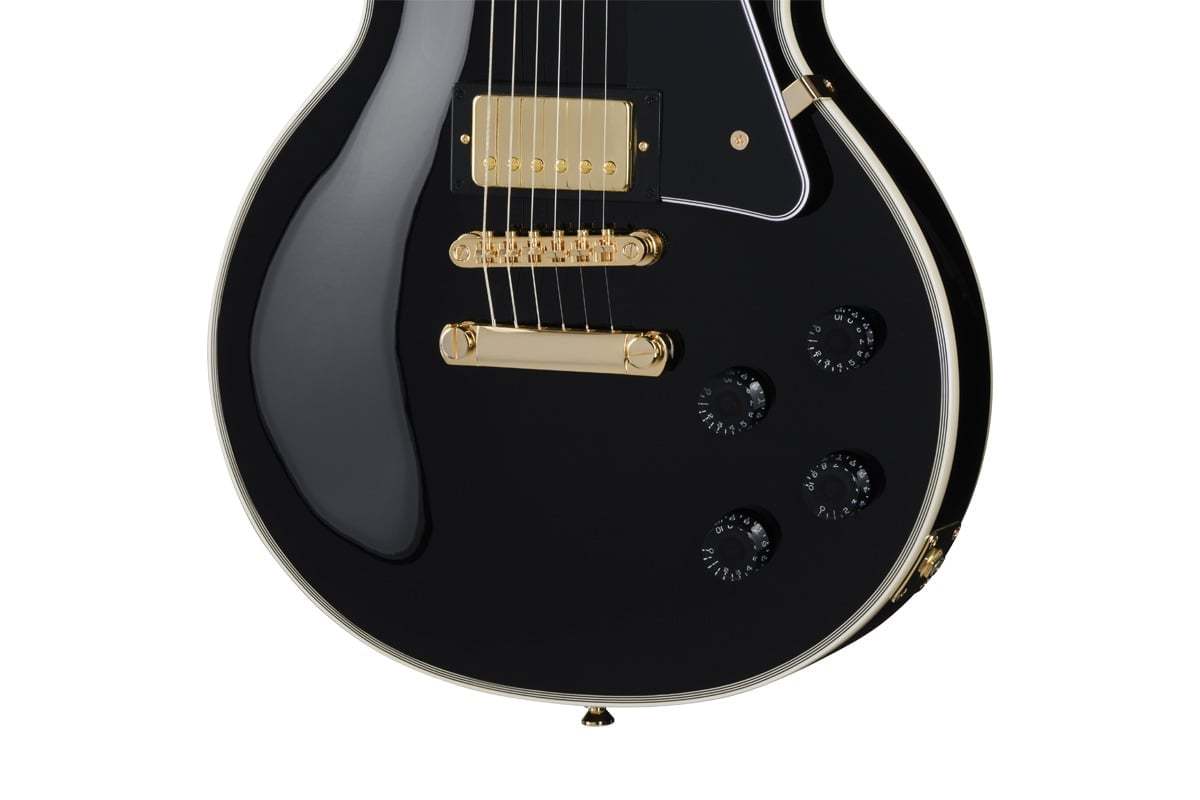 Epiphone Inspired by Gibson Les Paul Custom Ebony Fender 10W