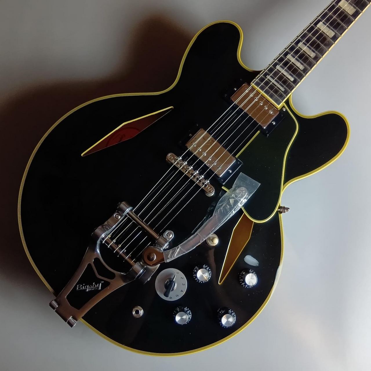 Epiphone Shinichi Ubukata ES-355 Ver.02 Ebony 【現物写真】（新品