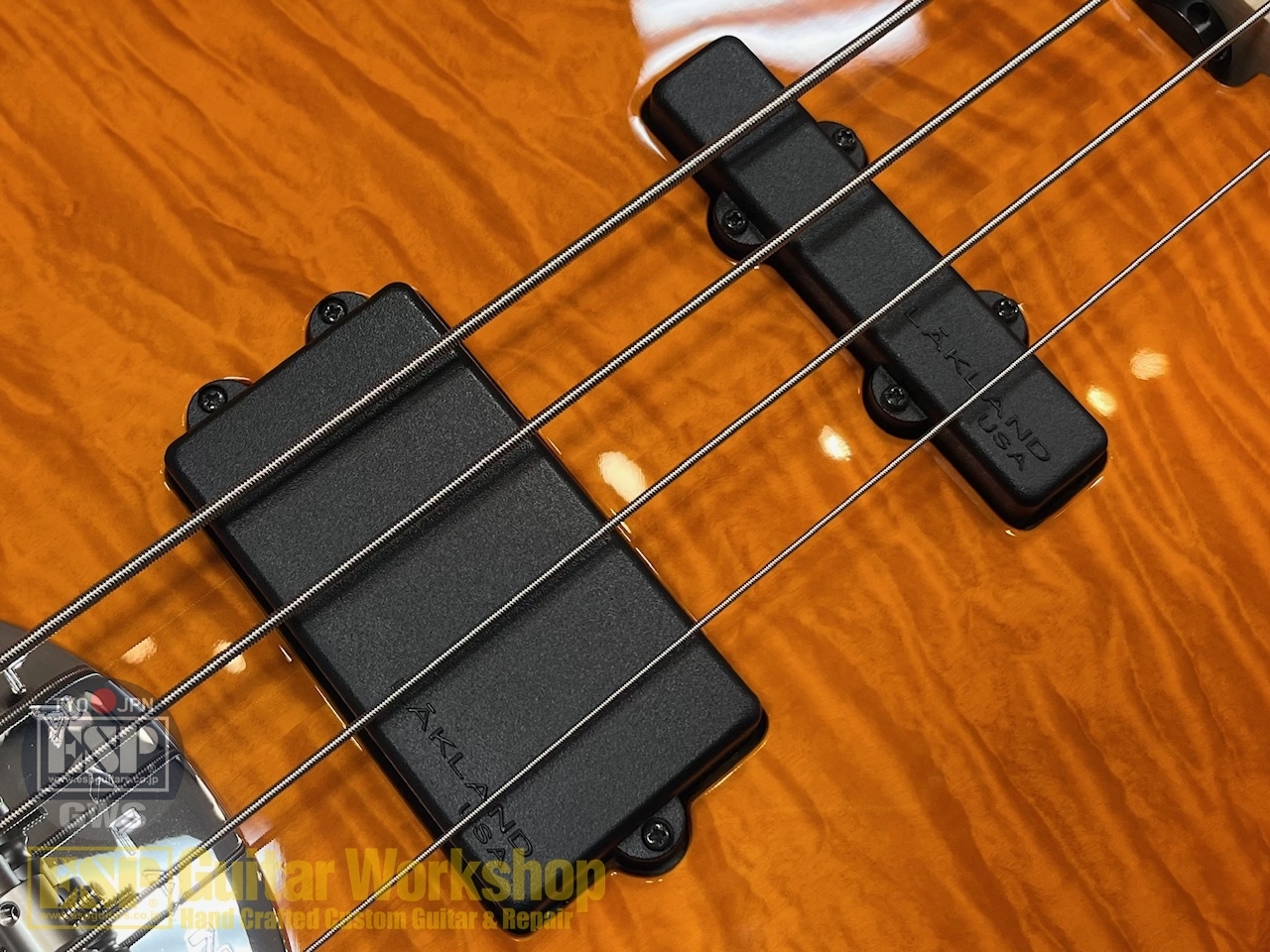 Lakland SL44-94 Deluxe/M【Amber Translucent 】（新品/送料無料