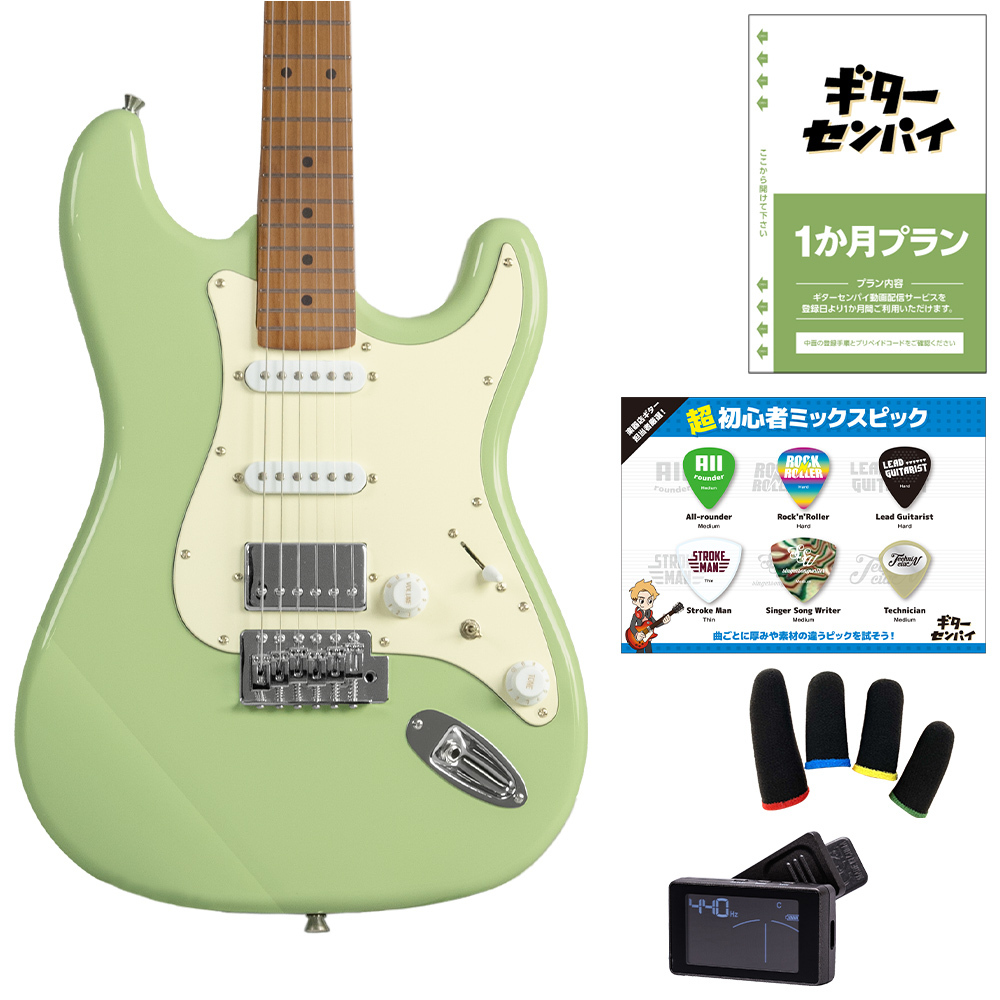 Eris Nestia ストラトキャスター ローステッドネック 新品同様！ Eris. エリス Nestia エレキギター ローステッドメイプルネック