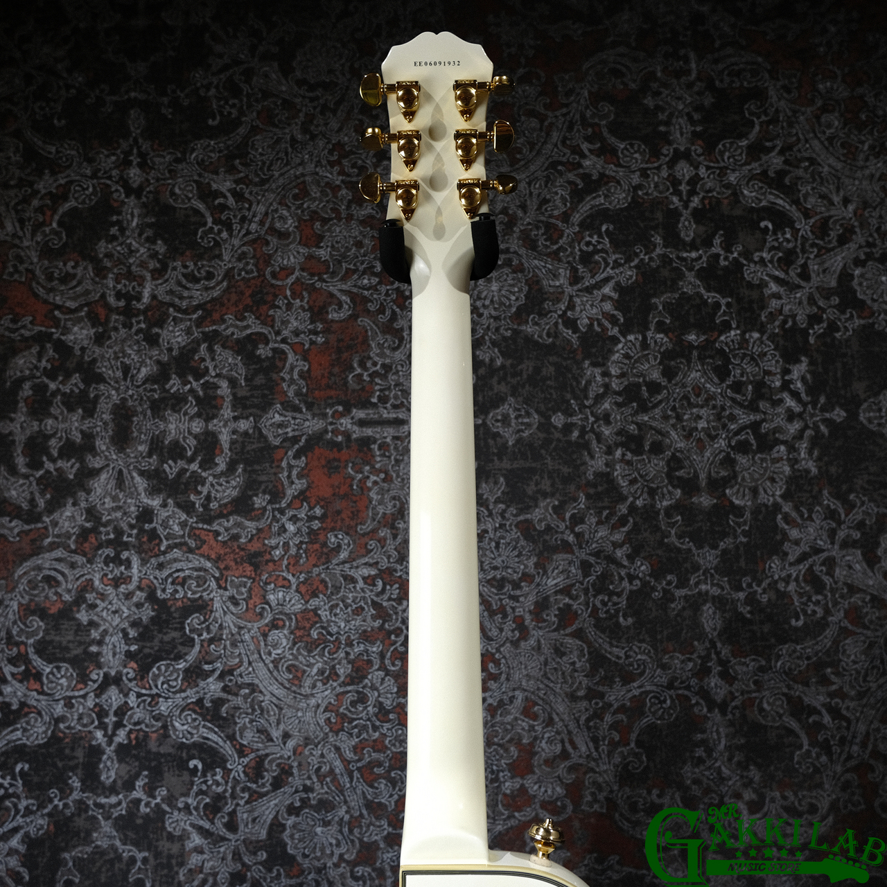 エピフォンレスポール カスタム　白 Epiphone Les Paul Custom Alpine White エレキギター