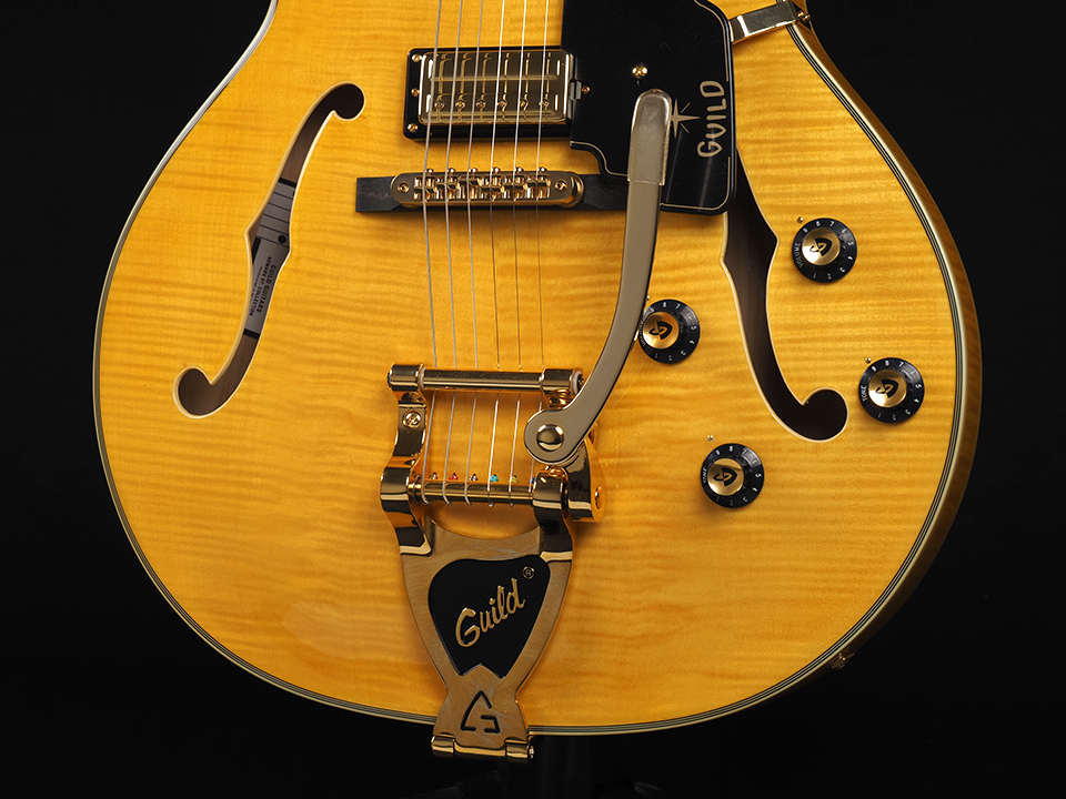 GUILD STARFIRE VI Flamed Maple Blonde ~Newark St. Collection