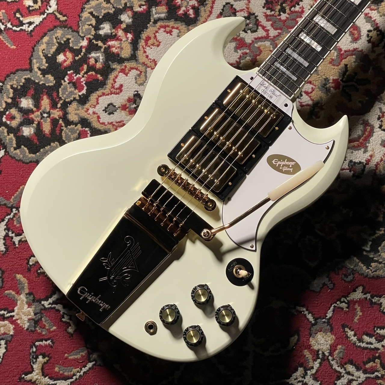 Epiphone 1963 Les Paul SG Custom with Maestro Vibrola