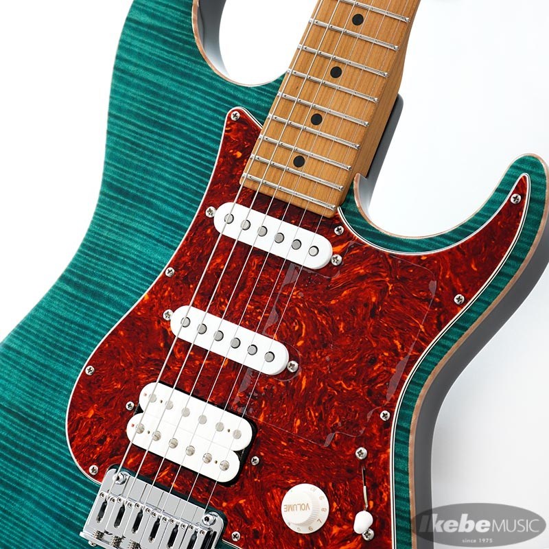 Suhr J Select Series Standard Plus (Custom Blue/Roasted Maple) [SN