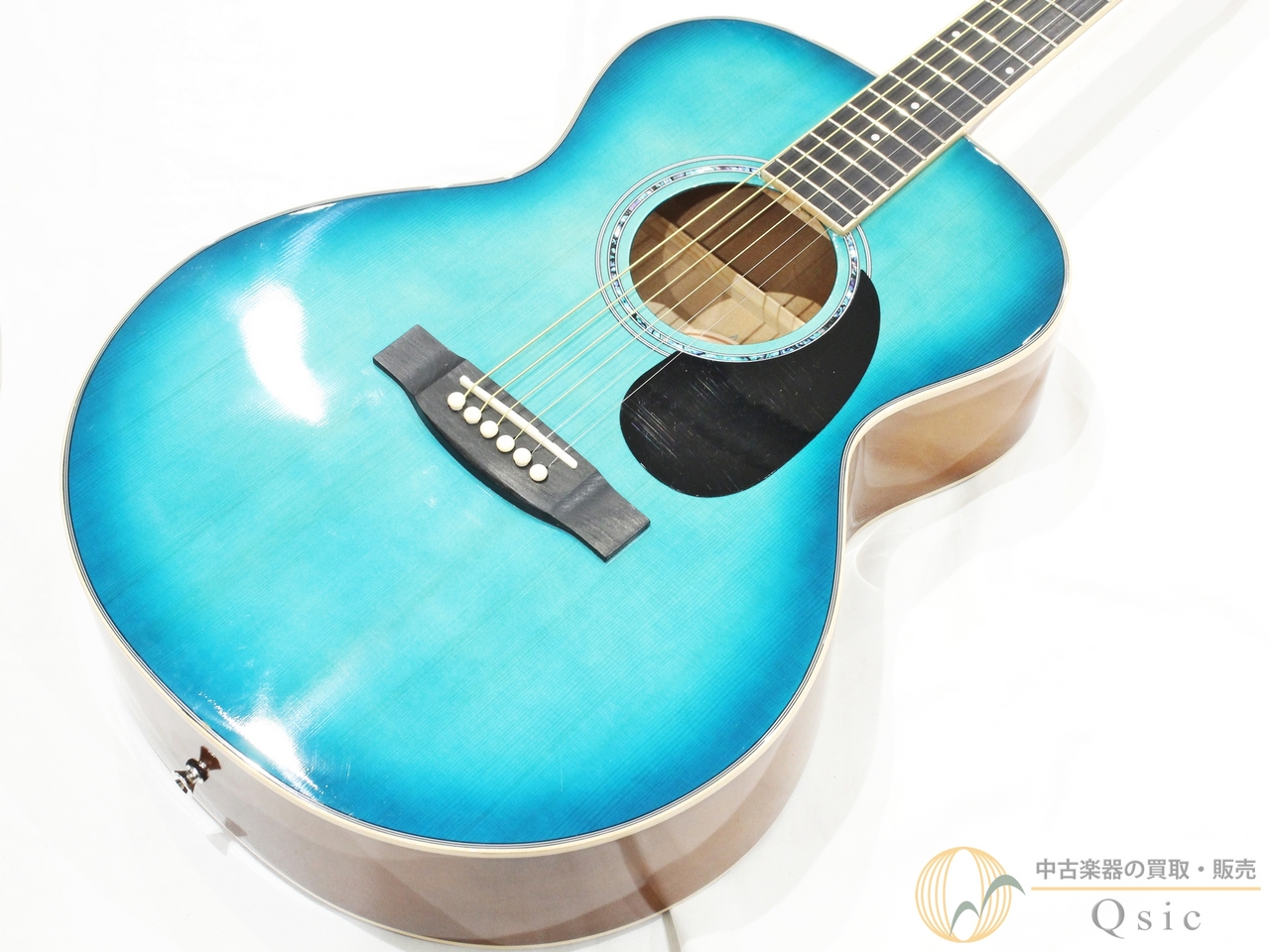 S*i様 再出品です!! ARIA ♫エレアコギター グラデーションブルー☆中古 S*i様 再出品です!! ARIA ♫エレアコギター グラデーションブルー