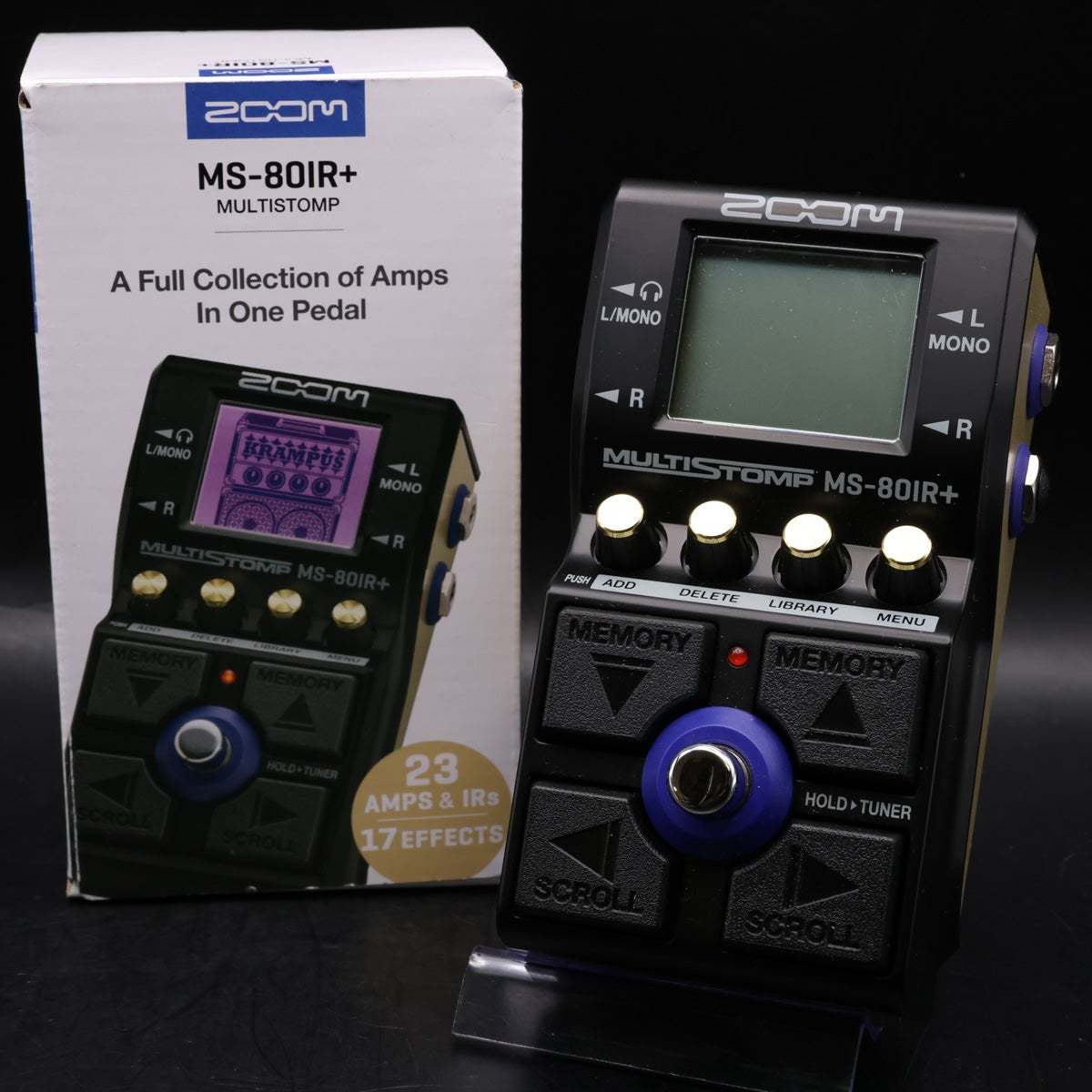 ZOOM MS-80IR+ MultiStomp マルチストンプ 【福岡店】（中古）【楽器