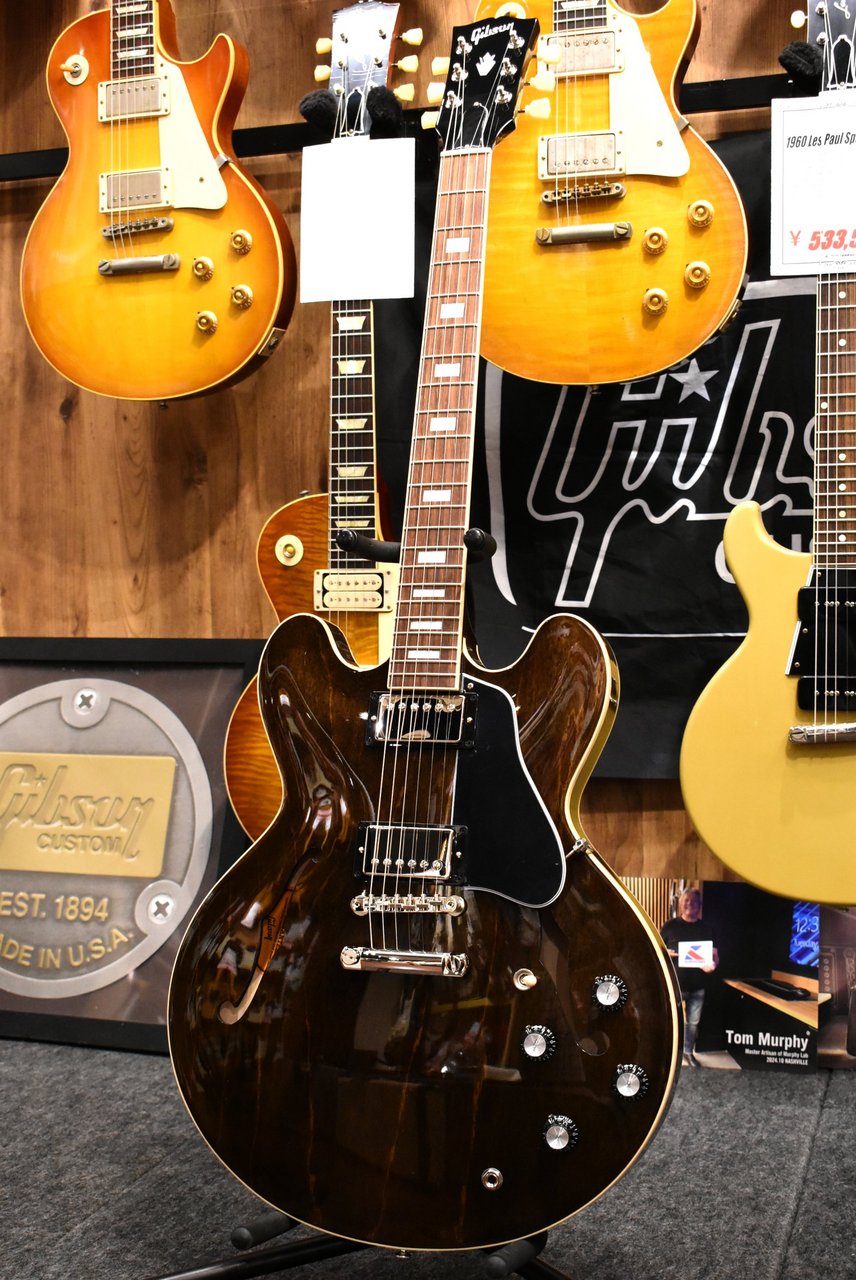 Gibson 【セカンド品】ES-335 60s Block Dark Walnut #202960144（B級
