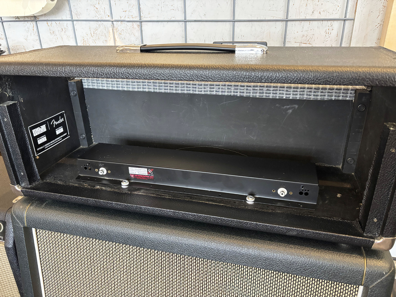 MOJOTONE・Fender Blackface Vibrolux Reverb Head Amp Cabinet（中古