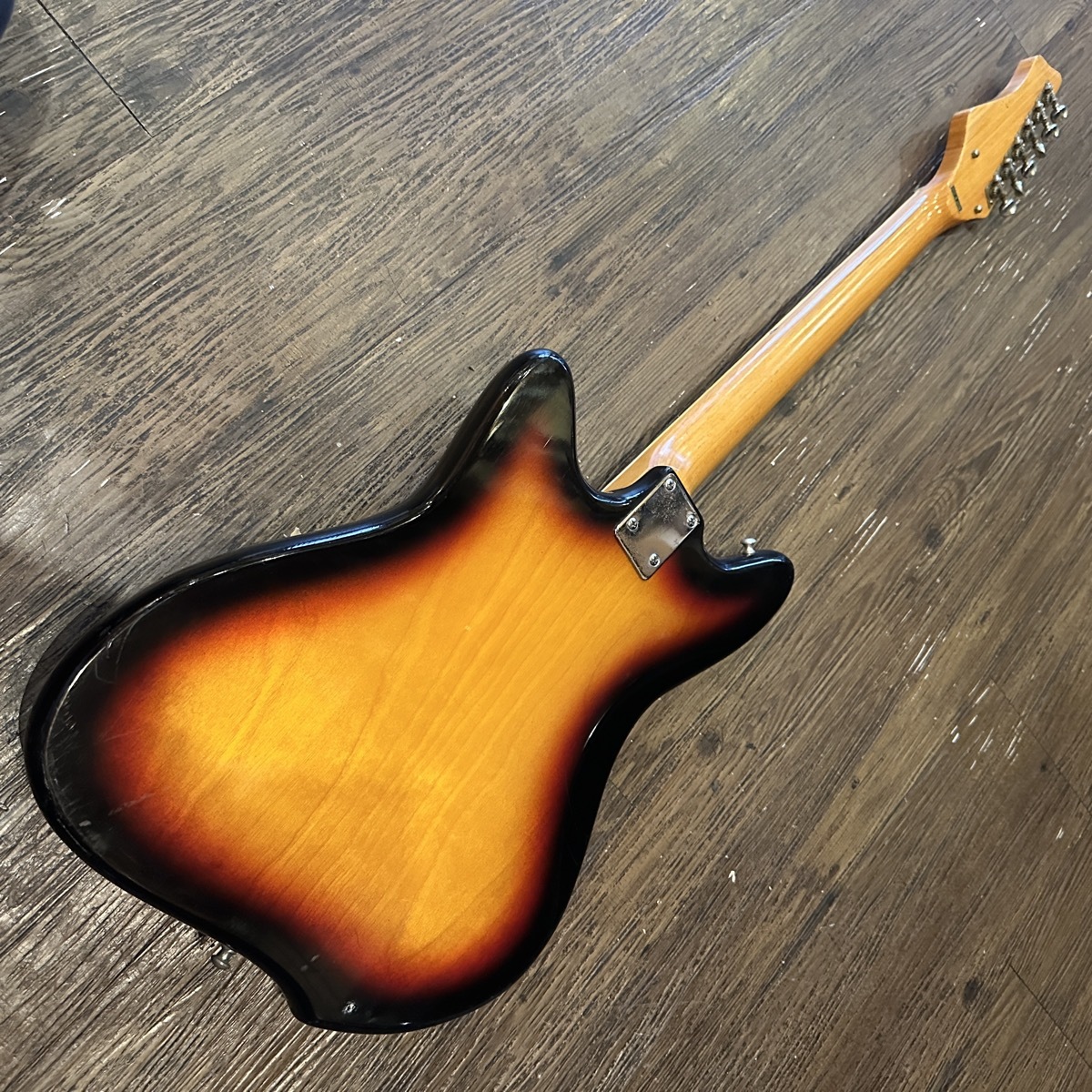 TEISCO World YG-6 ビザールギター 1960年代 テスコ 🌸TEISCO World YG-6 ビザールギター再生リペア | 青春のギター
