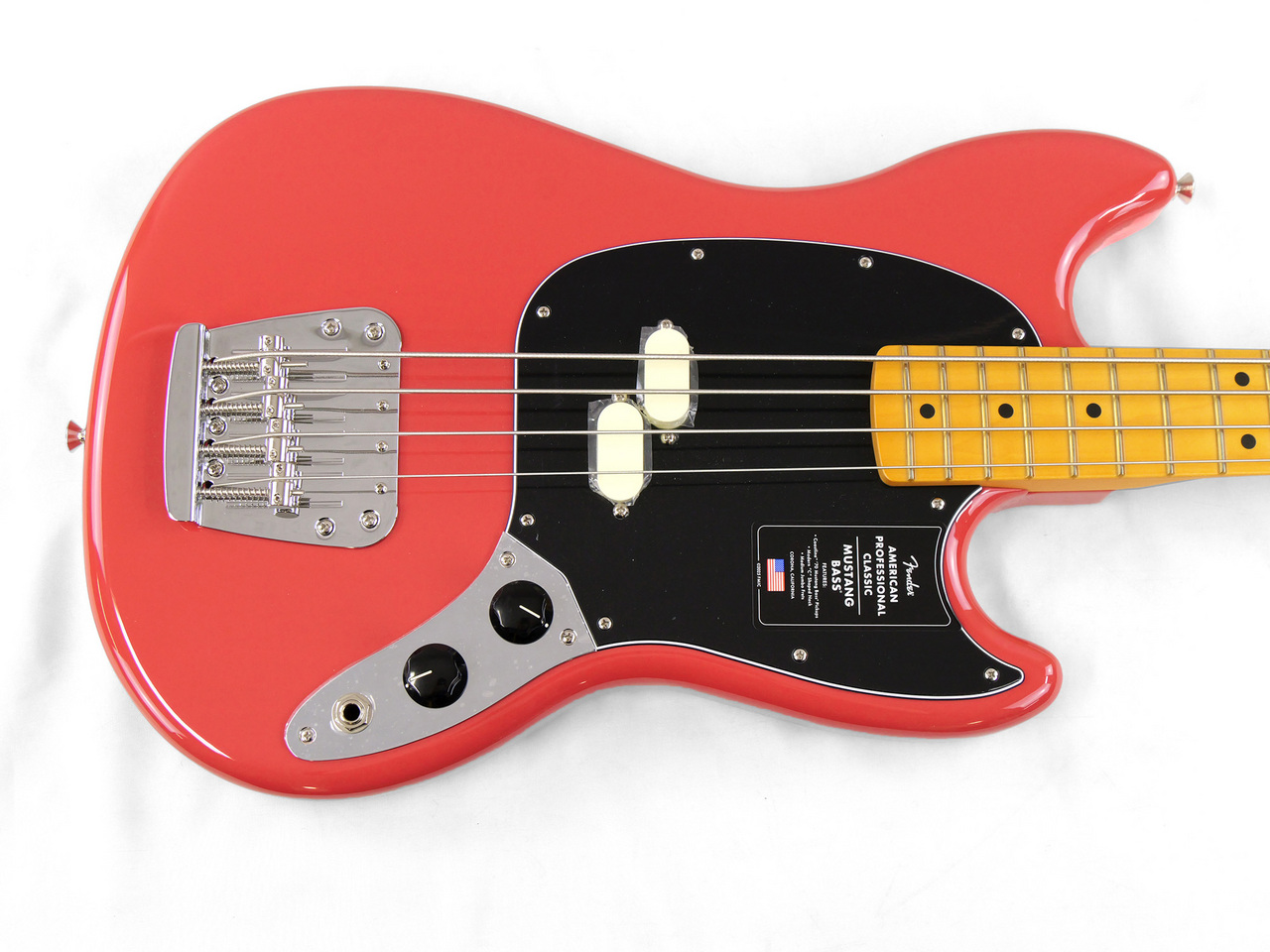 Fender American Professional Classic Mustang Bass(Faded Dakota Red