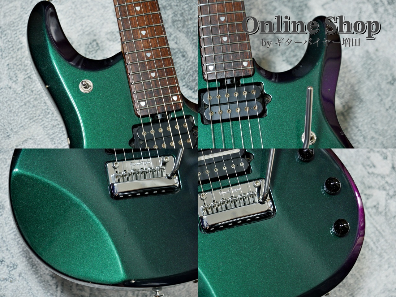 MUSIC MAN 【試奏動画】2015 Musicman John Petrucci 6 JP6 Mystic