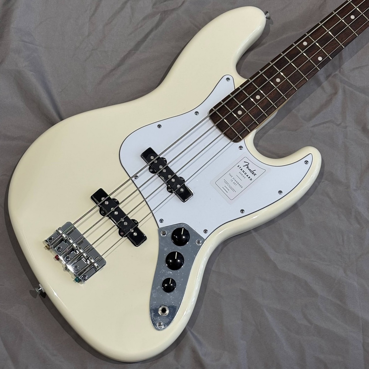 Fender Standard Jazz Bass Olympic White エレキベース ジャズベース