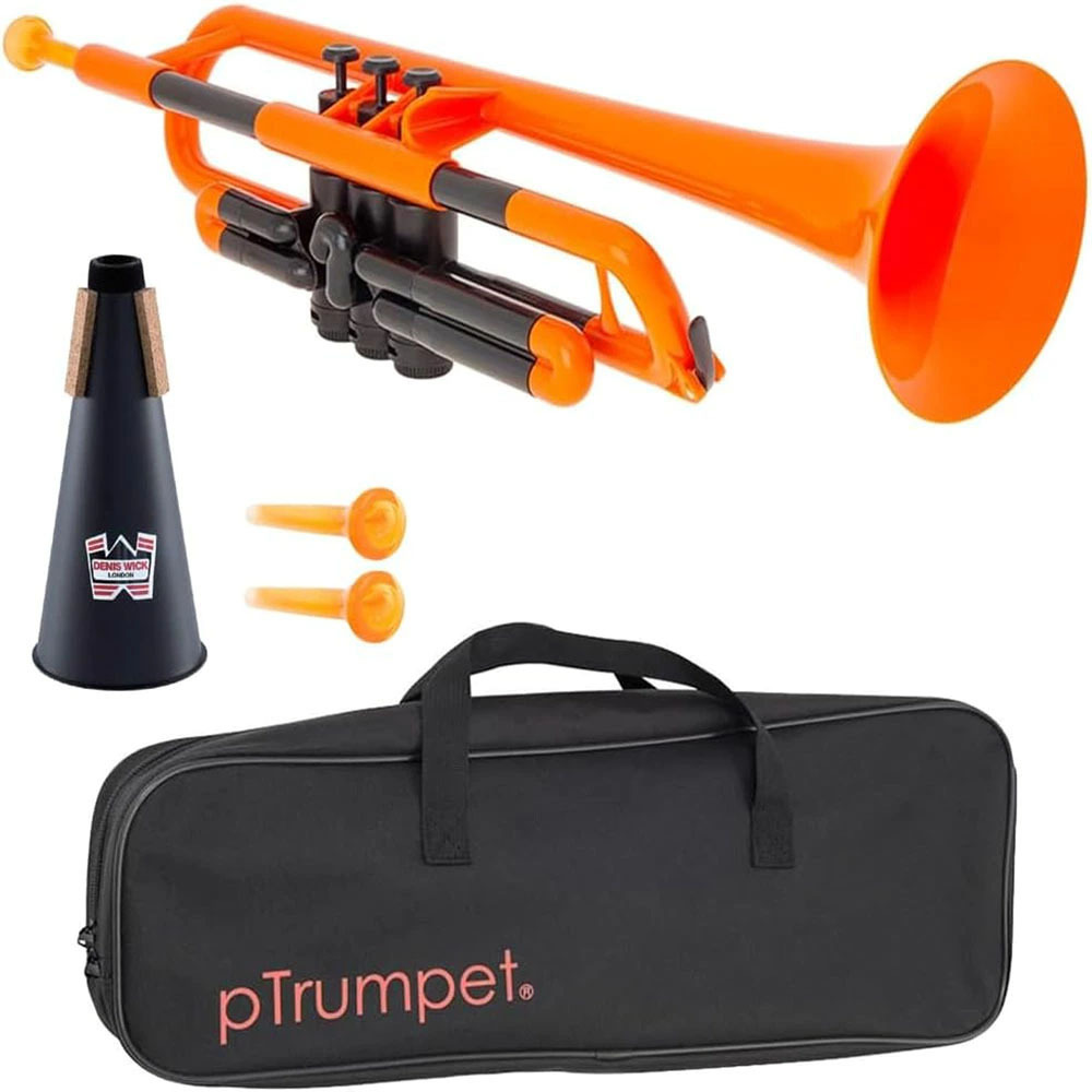 pInstruments PTRUMPET1OR/ORANGE+Mute5571 【ミュートバンドルセット