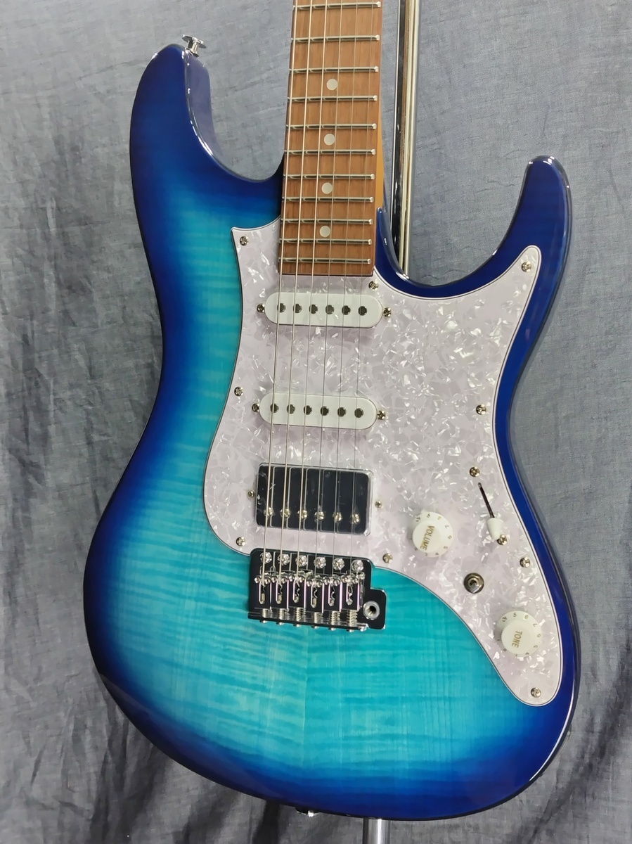 Ibanez AZ22S1F TXB (Transparent Turquoise Burst) AZ Standard