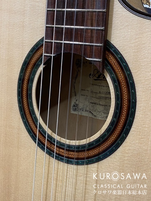 ARIA アリア Model:A-112CWE カッタウェイ エレガット 松・メイプル