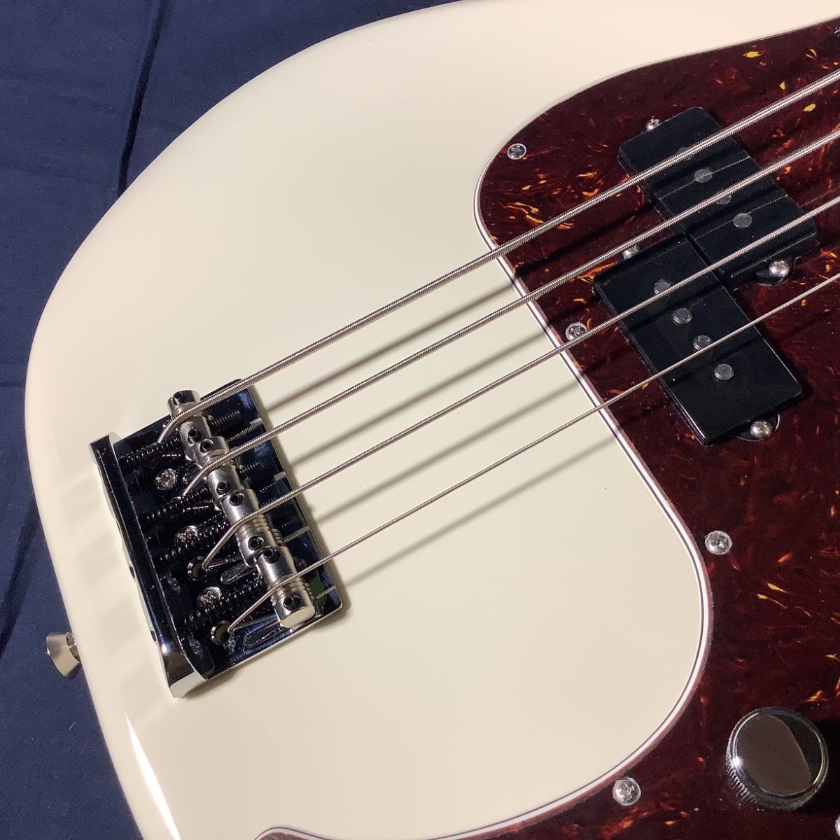 [最終価格] MOD プレシジョンベース ホワイト Fender Standard Precision Bass Olympic White エレキベース