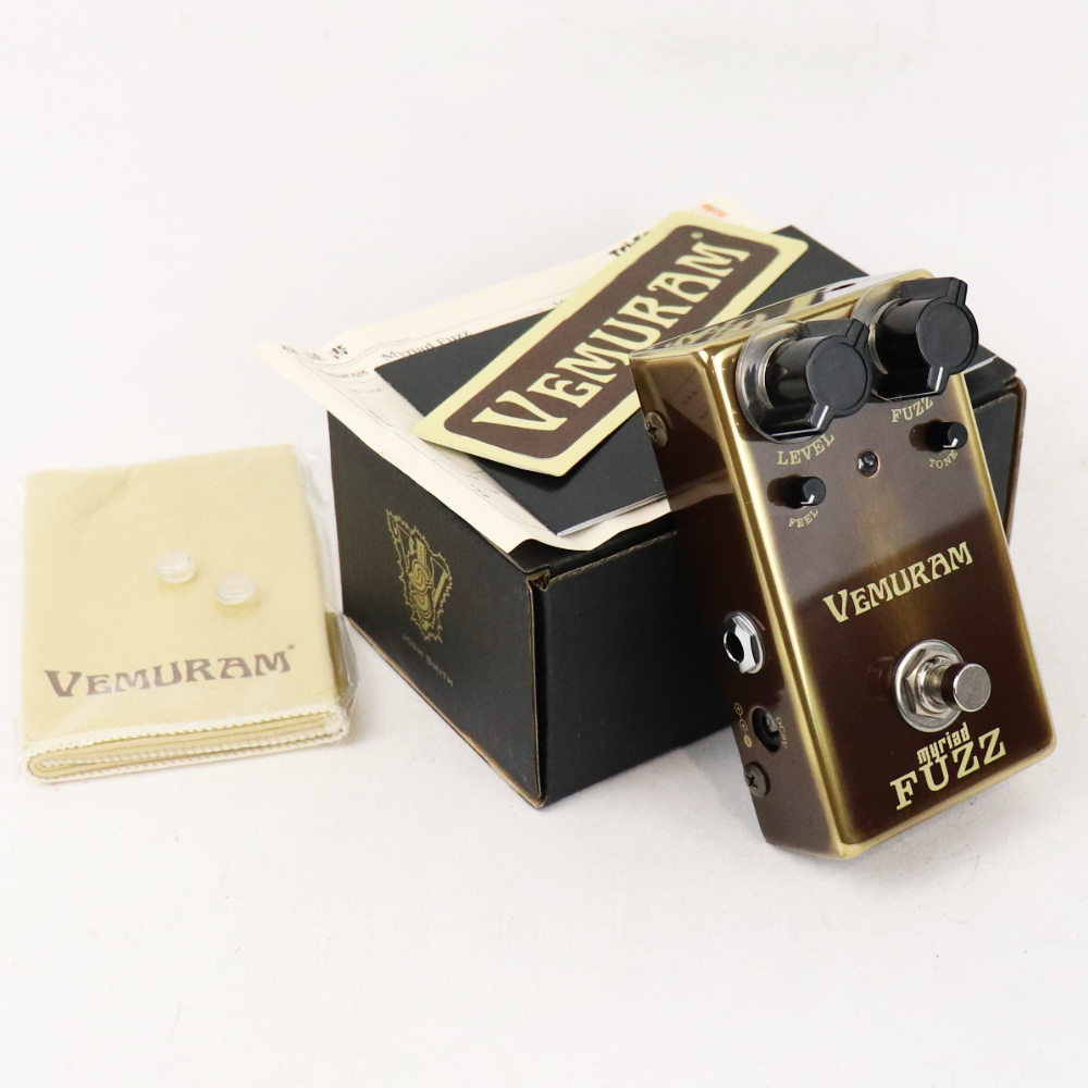 VEMURAM 【中古】 ファズ エフェクター VEMURAM ベムラム Myriad Fuzz MF03685  ギターエフェクター（中古/送料無料）【楽器検索デジマート】