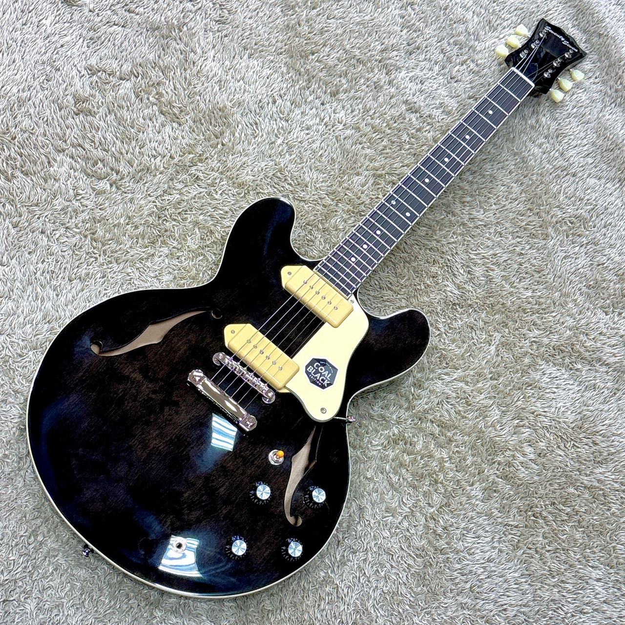 Seventy Seven Guitars EXRUBATO-STD/S-JT / CBK (Coal Black