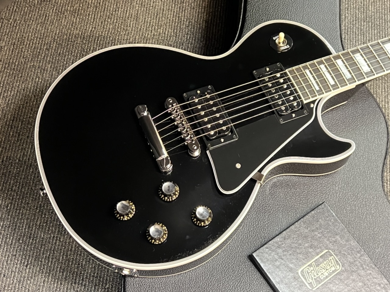Gibson Custom Shop Japan Limited Run Les Paul Custom Ebony Exposed PU Gloss  (#CS102290) Ebony（新品/送料無料）【楽器検索デジマート】
