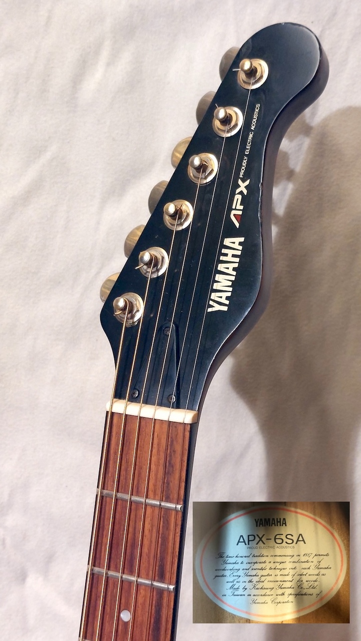 YAMAHA APX-6SAエレキギター YAMAHA APX-6SA（中古）【楽器検索デジマート】
