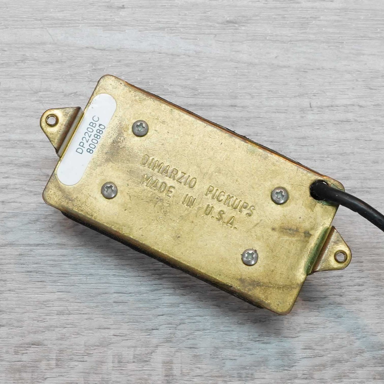 Dimarzio DP220 D Activator Bridge Black/Cream（中古）【楽器検索