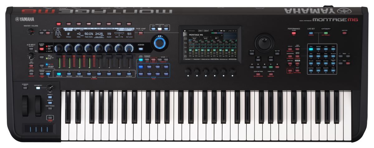 YAMAHA MONTAGE M6 61鍵盤 ワークステーション シンセサイザー（新品/送料無料）【楽器検索デジマート】