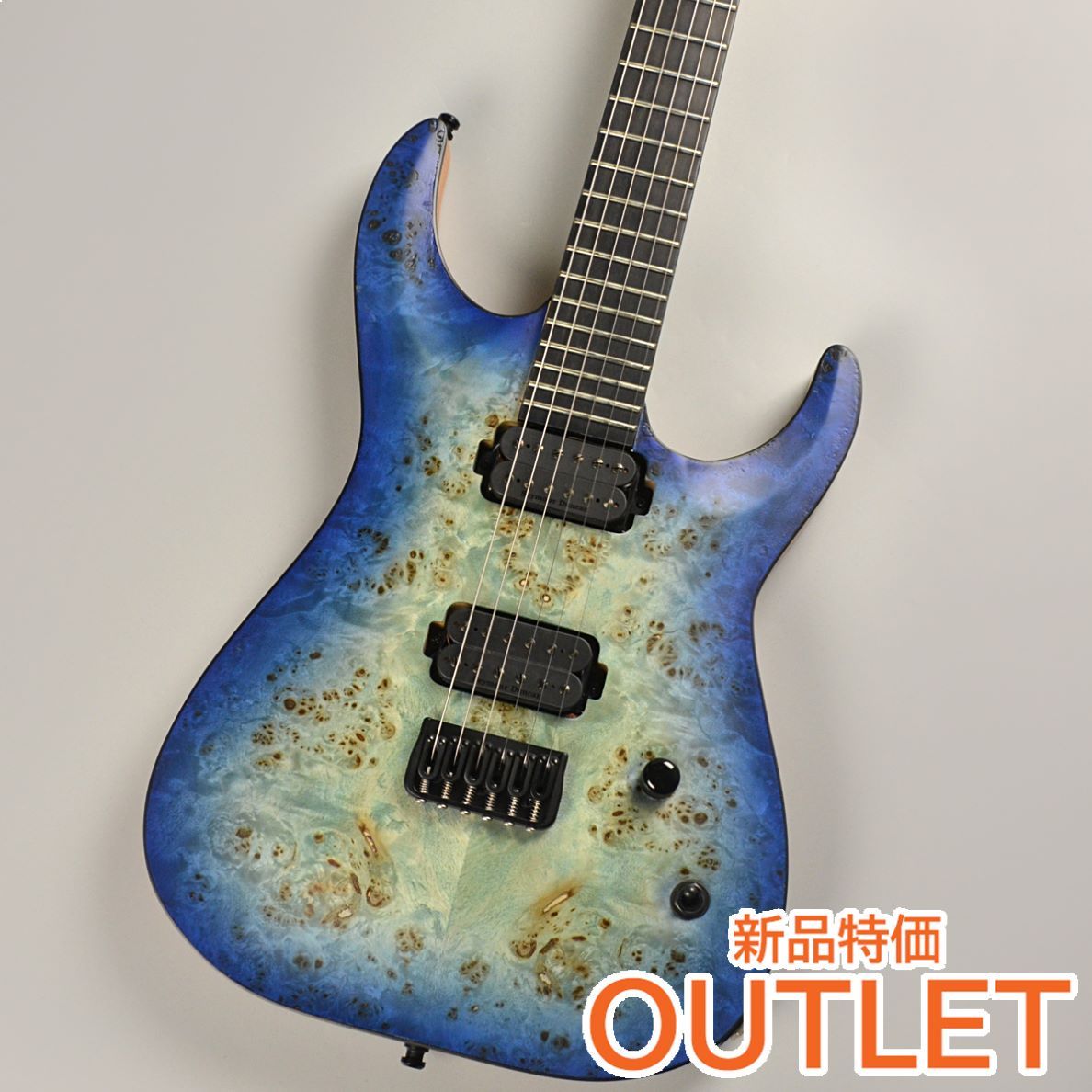 EDWARDS E-HR6-FX/BM Aqua Burst（B級特価/送料無料）【楽器検索 