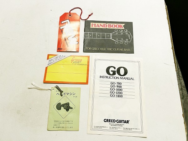 Greco GRECO 1978年製 GO-900 初期型 Speedway （ビンテージ