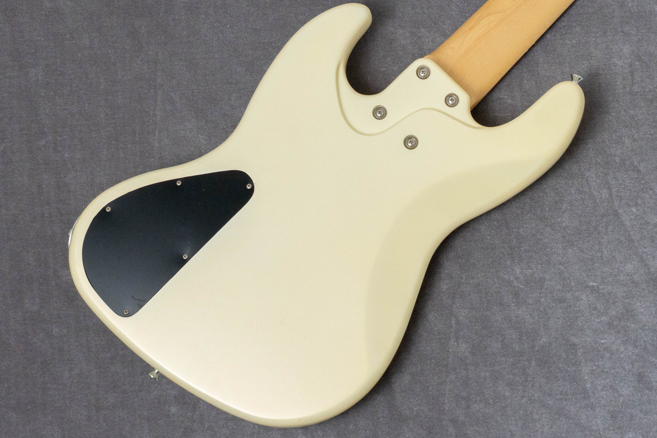 Bottom Wave MB-5 FRETLESS Majora WHITE prototype 4.26kg【委託品