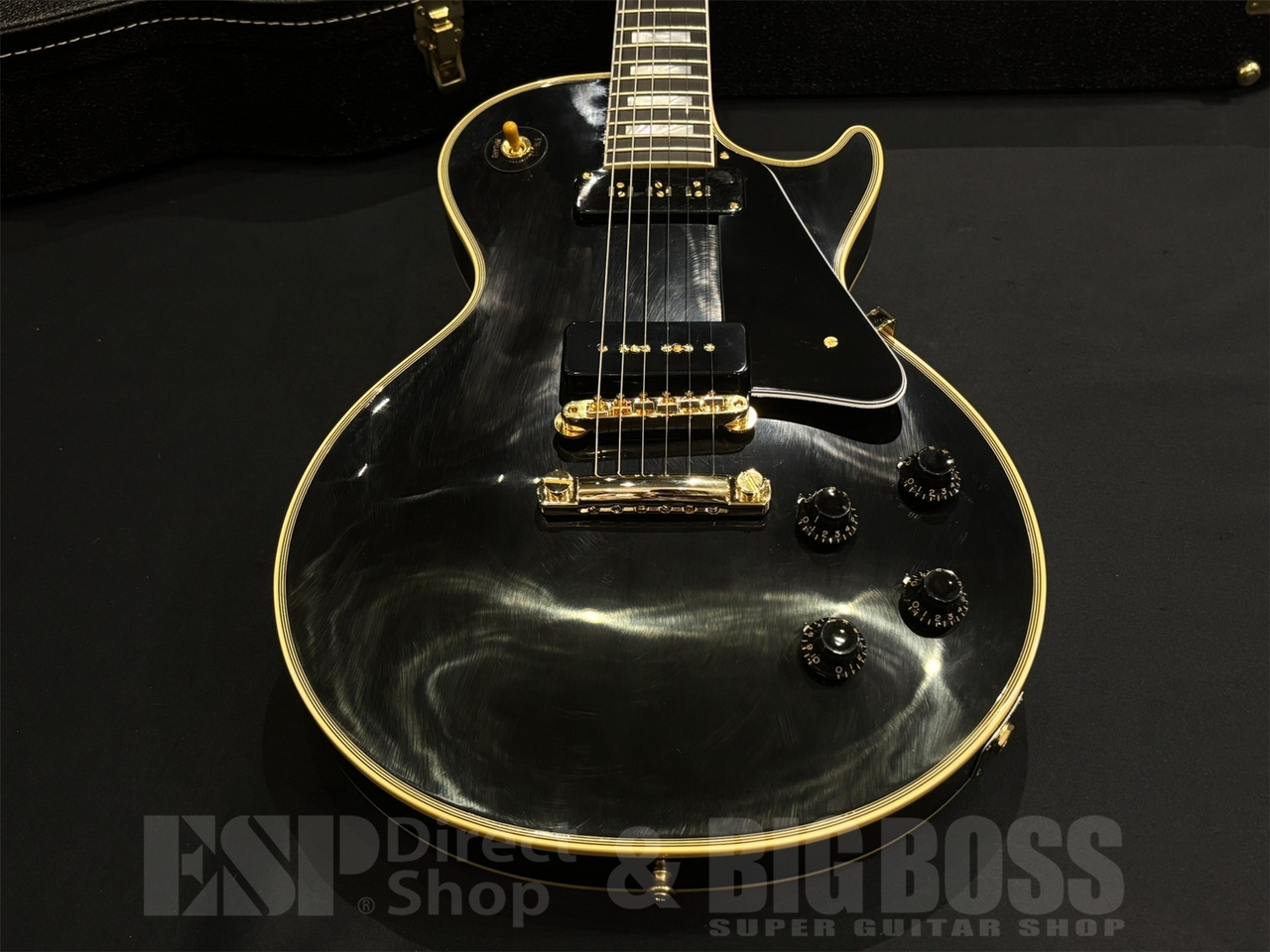 ギター Gibson custom shop Lespaul Custom Gibson Custom Shop 1954 Les Paul Custom Staple Pickup