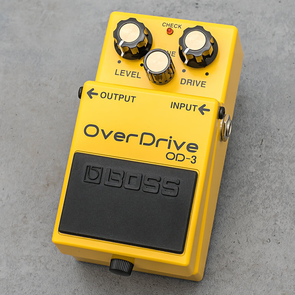 美品　BOSS OD-3 OverDrive Pedal 電源アダプターセット