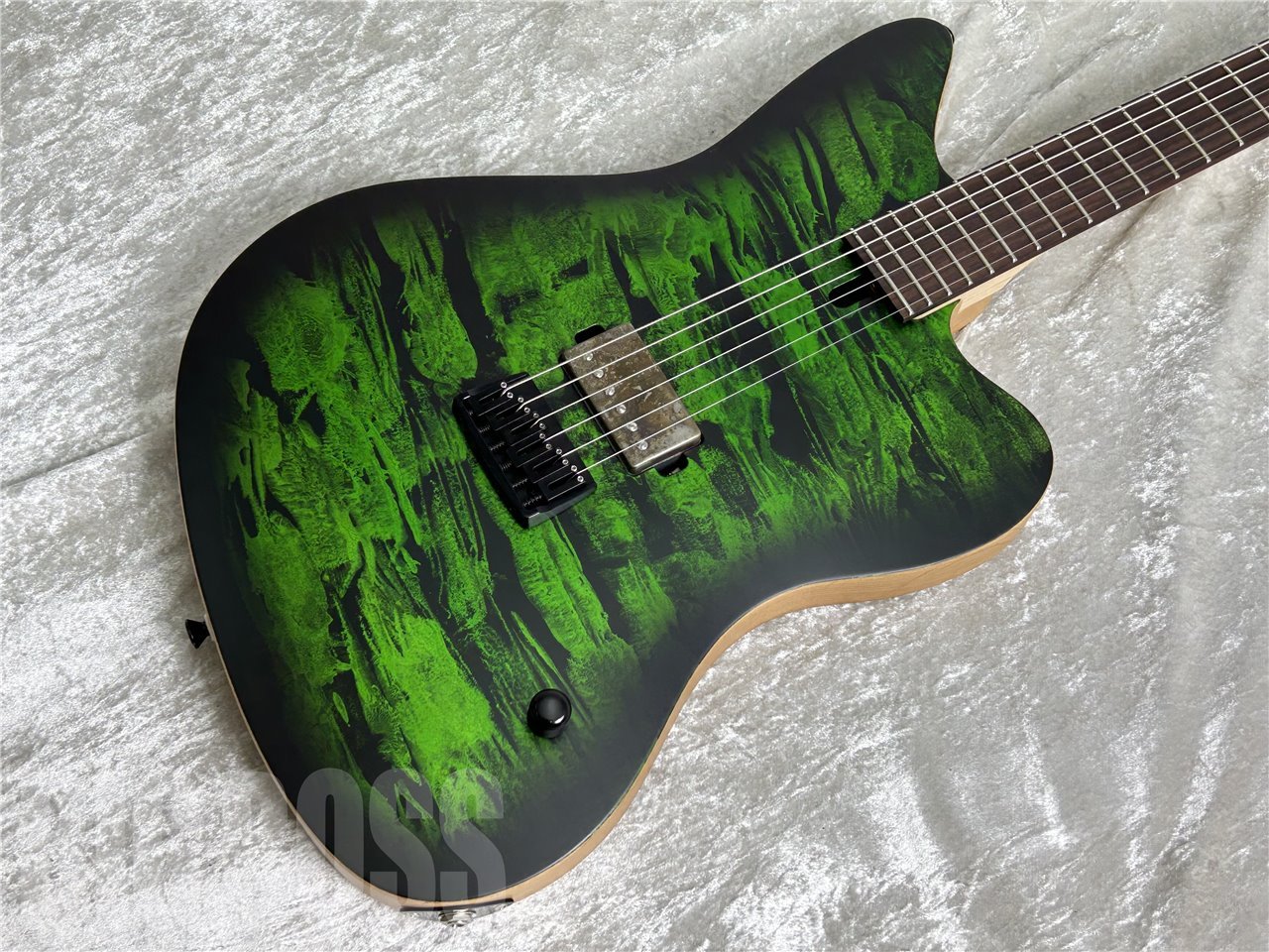 SAITO GUITARS S-JMC-SG MIA 1H(Green)（新品/送料無料）【楽器検索 