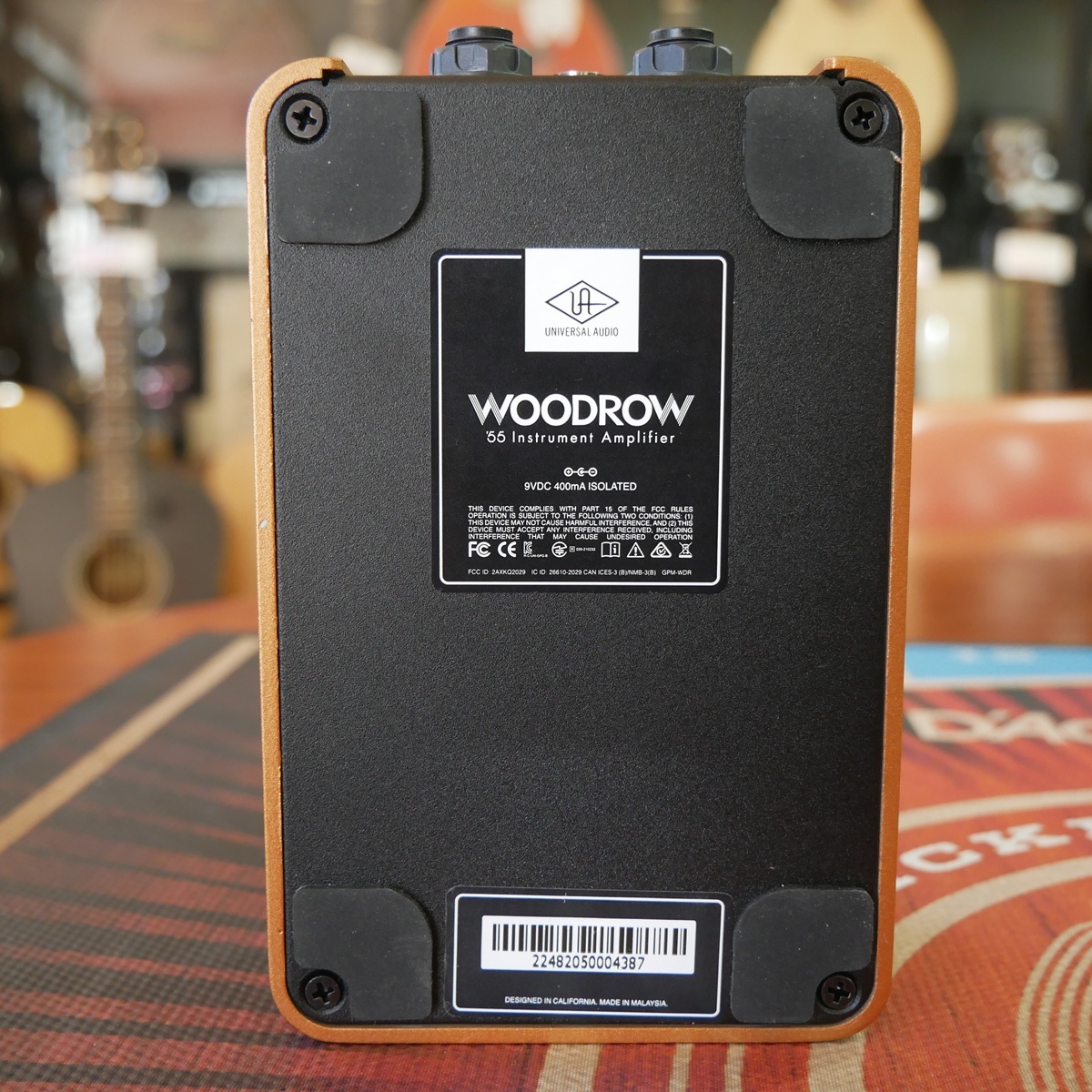 Universal Audio UAFX Woodrow '55 Instrument Amplifier 【Tweed