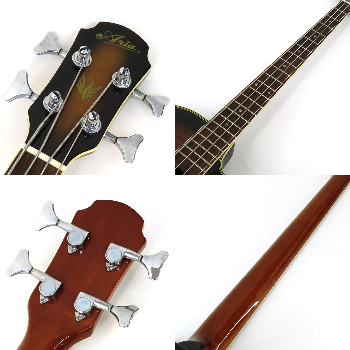 ARIA(アリア)AMB-50B BS エレアコベース ハードケース付 ARIA AMB-50B BLS - guitarshoptantan （ギターショップタンタン）
