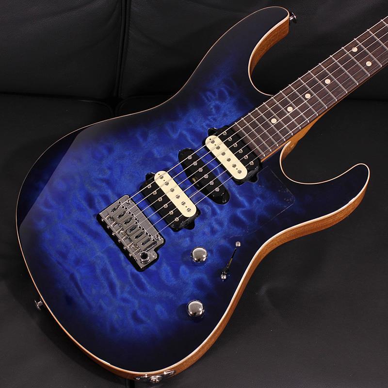 Suhr Modern Quilt Maple Top Trans Whale Blue Burst SN. 87426（新品