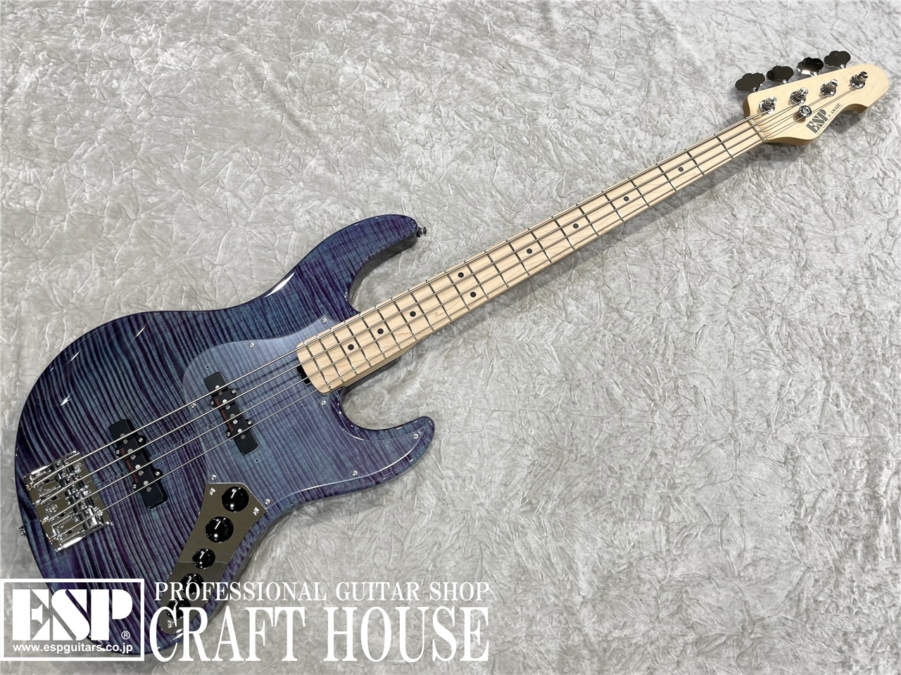 ESP AMAZE-CTM FM / Indigo Purple w/Purple Pearl Black（新品/送料無料）【楽器検索デジマート】