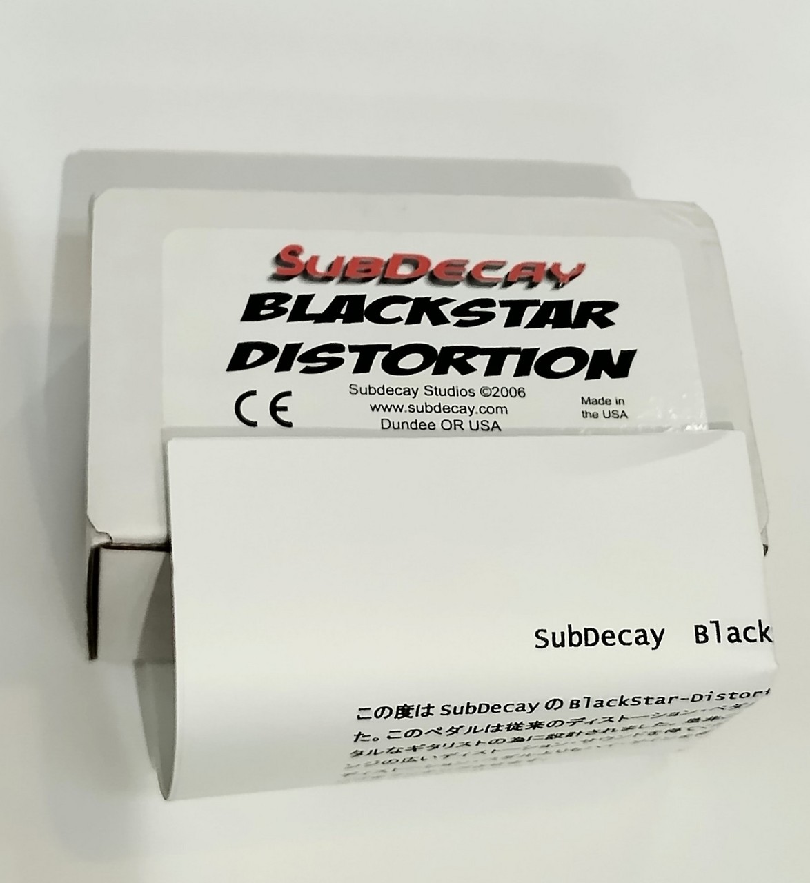Subdecay BlackStar Didtortion（中古）【楽器検索デジマート】